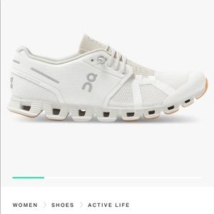 On Cloud running shoes